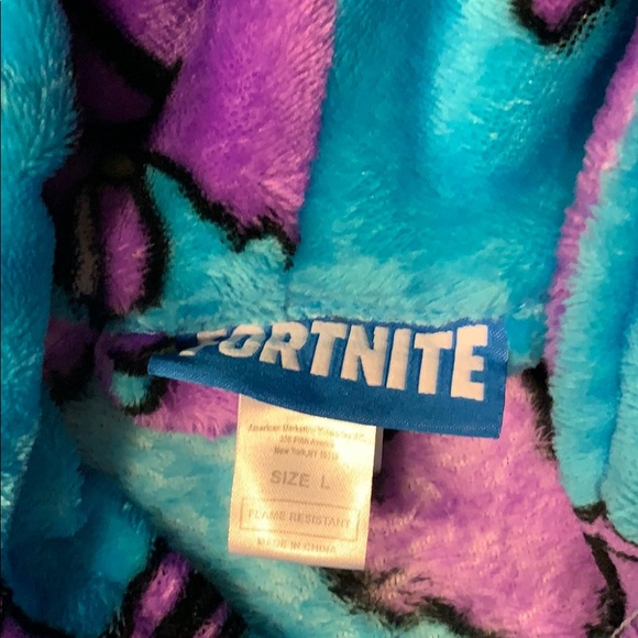 Boys Fortite Robe - Picture 2 of 2